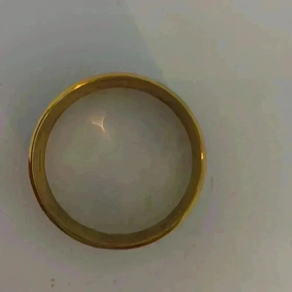 J crew bangle bracelet gold and green - Picture 3 of 4